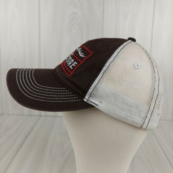 The Elk Store Trucker Mesh Hat Cap Adjustable Strapback California Brown - Picture 5 of 7